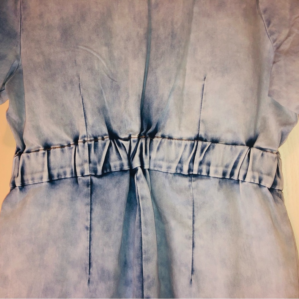 Light Blue Utility Jumpsuit by: Highlight - Picture 4 of 9